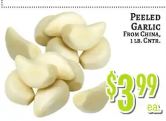 Trade Fair Supermarket PEELED GARLIC offer