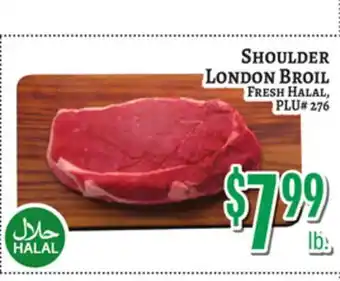 Trade Fair Supermarket SHOULDER LONDON BROIL offer