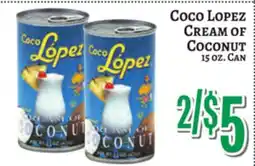 Trade Fair Supermarket Coco Lopez Cream Of Coconut offer