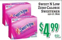 Trade Fair Supermarket Sweet N Low Zero Calorie Sweetener offer