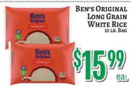 Trade Fair Supermarket Ben's Original Long Grain White Rice offer