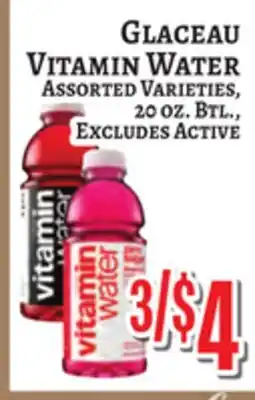 Trade Fair Supermarket Glaceau Vitamin Water offer