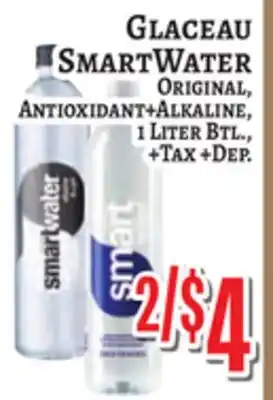 Trade Fair Supermarket GLACEAU SMARTWATER offer