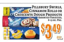 Trade Fair Supermarket PILLSBURY SWIRLS, CINNAMON ROLLS OR CRESCENTS DOUGH PRODUCTS offer