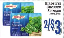 Trade Fair Supermarket Birds Eye CHOPPED SPINACH offer