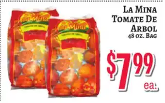 Trade Fair Supermarket LA MINA TOMATE DE ARBOL offer