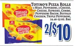 Trade Fair Supermarket TOTINO'S PIZZA ROLLS offer