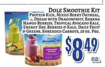 Trade Fair Supermarket DOLE Smoothie Kit offer