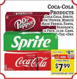 Trade Fair Supermarket Coca-Cola PRODUCTS offer