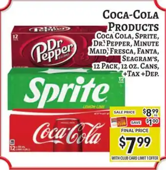 Trade Fair Supermarket Coca-Cola PRODUCTS offer