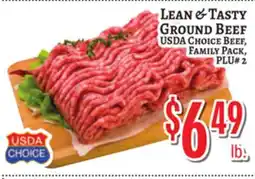 Trade Fair Supermarket LEAN & TASTY GROUND BEEF offer