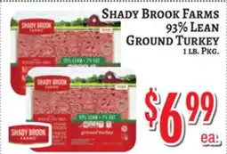 Trade Fair Supermarket SHADY BROOK FARMS 93% LEAN Ground Turkey offer