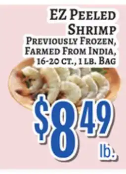 Trade Fair Supermarket EZ PEELED SHRIMP offer