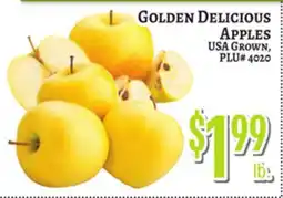 Trade Fair Supermarket GOLDEN DELICIOUS APPLES offer