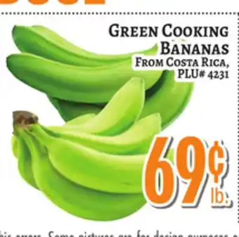 Trade Fair Supermarket GREEN COOKING BANANAS offer