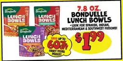 Ollie's BONDUELLE LUNCH BOWLS offer