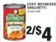 Associated Chef boyardee spaghetti offer