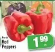 Associated Fresh Red Peppers offer