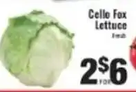 Associated Cello Fox Lettuce offer