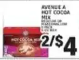 Associated Avenue A hot cocoa mix offer