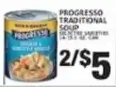 Associated Progresso traditional soup offer