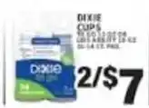 Associated Dixie cups offer