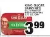 Associated King Oscar sardines offer