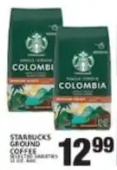 Associated Starbucks ground coffee offer
