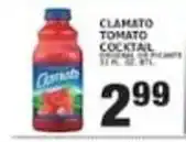 Associated Clamato tomato cocktail offer