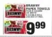 Associated Brawny paper towels offer