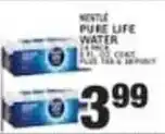 Associated Nestle pure life water offer