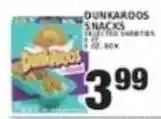 Associated Dunkaroos snacks offer
