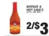 Associated Avenue A Hot Sauce offer