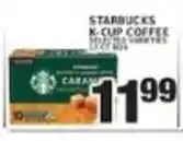 Associated Starbucks k-cup coffee offer