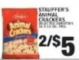 Associated Stauffer's animal crackers offer
