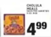 Associated Cholula meals select varieties offer