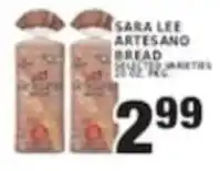 Associated Sara Lee Artesano Bread offer