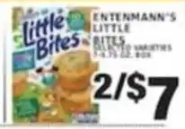 Associated Entenmann's little bites offer