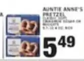 Associated Auntie Anne's pretzel offer