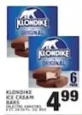 Associated Klondike ice cream bars offer