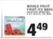 Associated Whole Fruit Fruit Ice Bars offer