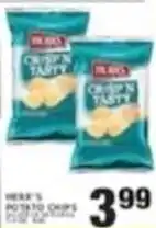 Associated Hers potato chips offer