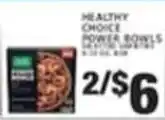 Associated Healthy Choice Power Bowls offer