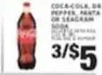 Associated Coca-Cola, Dr Pepper, Fanta or Seagram Soda offer