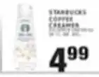 Associated Starbucks coffee creamer offer