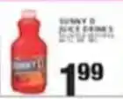 Associated Sunny D juice drinks offer