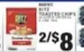 Associated Ritz toasted chips offer