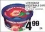 Associated Litehouse vegetable dip offer