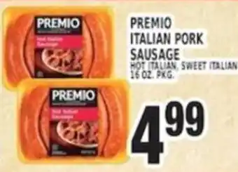 Associated Premio italian pork sausage offer