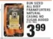 Associated Bun Sized All Beef Frankfurters offer